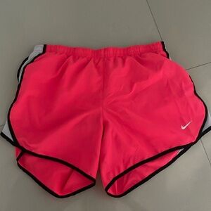 Hot pink Nike Dri Fit shorts